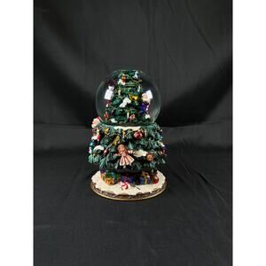 Costco Rotating Christmas Tree Water Globe 8.5” ornament holiday home decor